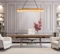 Подвесная люстра Fluorite FL1010-18P