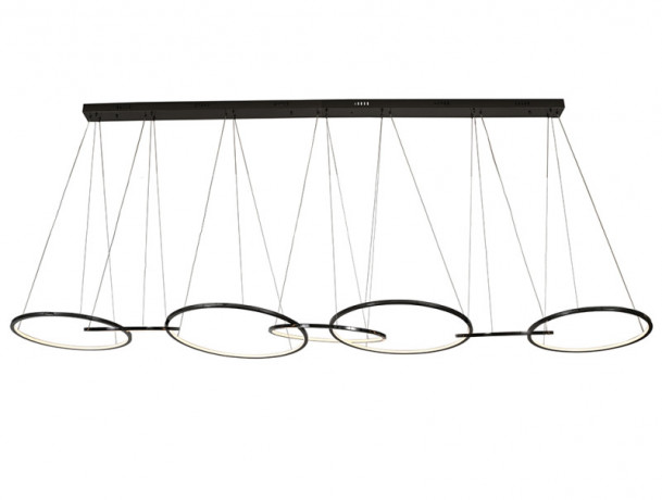 Подвесная люстра Newport 15207/S black glossy