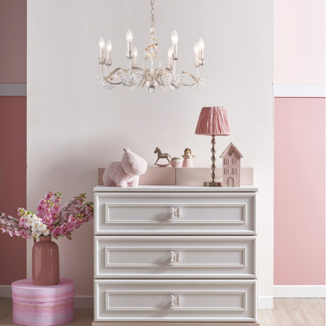 Подвесная люстра ARTE Lamp A8626LM-8WG