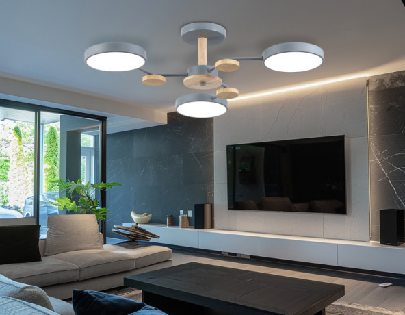 Люстра на штанге Ambrella Light FL4856