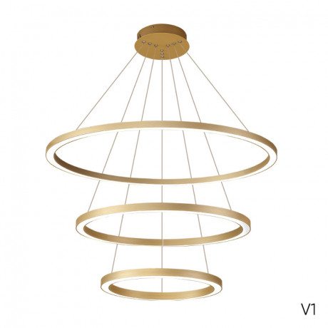 Подвесной светильник Crystal Lux FORTUNA SP158W LED GOLD