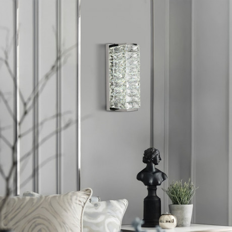 Бра Eurosvet 40259 LED хром/прозрачный