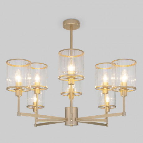 Люстра на штанге Eurosvet 60144/8 золото