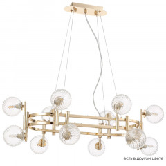 Подвесная люстра Crystal Lux LUXURY SP12L GOLD