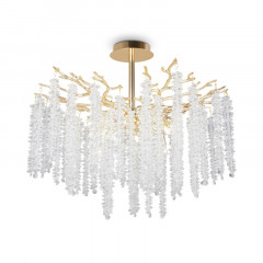 Люстра на штанге Freya FR1010CL-08G