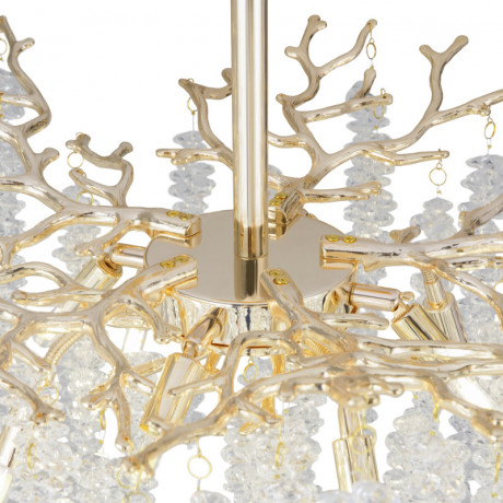 Люстра на штанге Freya FR1010CL-08G