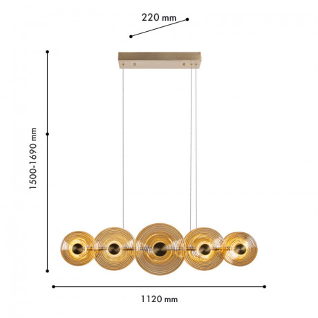 Подвесная люстра Favourite 4571-10P