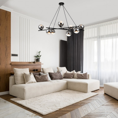 Подвесная люстра Escada 1119/8S Black