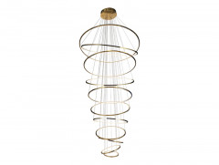 Каскадная люстра Newport 15211/S champagne gold