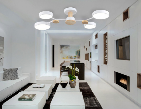 Люстра на штанге Ambrella Light FL4858