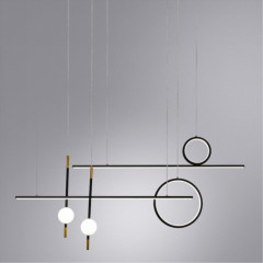 Подвесная люстра ARTE Lamp A2610SP-85BK