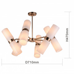 Люстра на штанге F-Promo 2617-12P