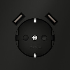 Розетка VOLTUM VLS040408