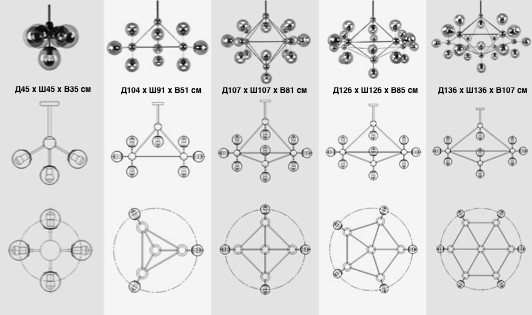 Люстра на штанге ImperiumLoft 73451-22