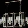 Подвесная люстра Crystal Lux NICOLAS SP8 L1000 GOLD/WHITE