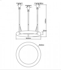 Подвесная люстра Fluorite FL1049-10P