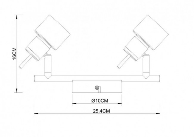 Спот ARTE Lamp A1906PL-2WH