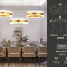 Каскадная люстра Ambrella Light FA6208