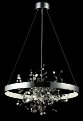 Подвесная люстра Crystal Lux GARDEN SPLED+3 D600 CHROME