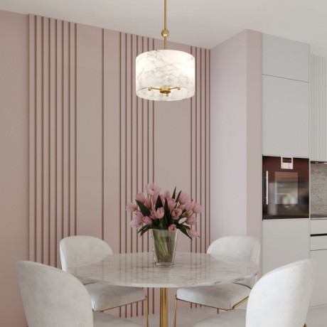 Люстра на штанге Eurosvet 60174/3 латунь