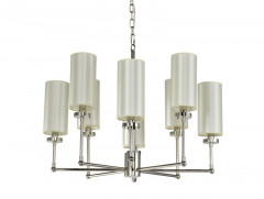 Подвесная люстра Newport 7264+4/C nickel без абажуров