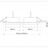Накладной светильник Ambrella Light TN52424