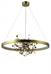 Подвесная люстра Crystal Lux GARDEN SPLED+4 D800 GOLD