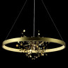 Подвесная люстра Crystal Lux GARDEN SPLED+4 D800 GOLD