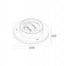 Бра DesignLed ML-R150-WH-WW