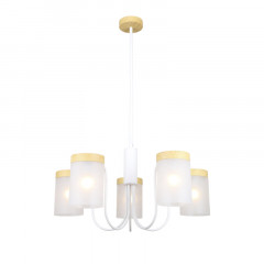 Люстра на штанге Escada 1172/5P White