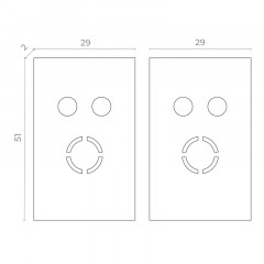 Заглушка ST-Luce ST068.409.13