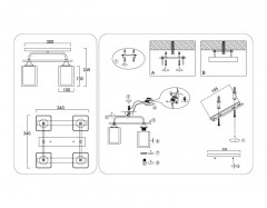 Накладной светильник Ambrella Light TR3033246