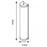 Светильник для картин ARTE Lamp A5210AP-3CC