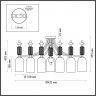 Накладная люстра Odeon Light 4861/7C