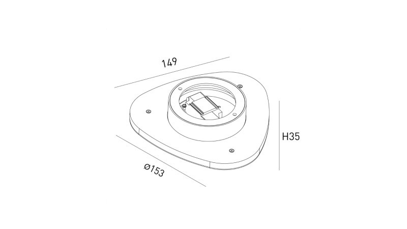 Бра DesignLed ML-TR153-WH-WW