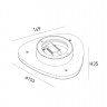 Бра DesignLed ML-TR153-WH-WW