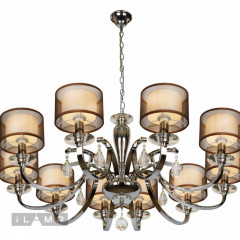 Подвесная люстра iLamp RM16001/10CR