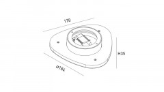 Бра DesignLed ML-TR184-WH-WW