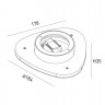 Бра DesignLed ML-TR184-WH-WW