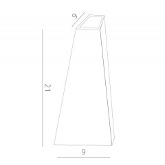 Светильник настенный ARTE Lamp A1524AL-1GY