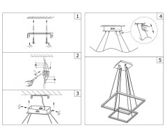 Подвесной светильник Kink Light 08227,01(4000K)