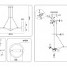 Подвесная люстра Ambrella Light LH55104