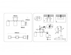 Накладной светильник Ambrella Light TR303046