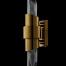 Бра Crystal Lux JUSTO AP2 BRASS