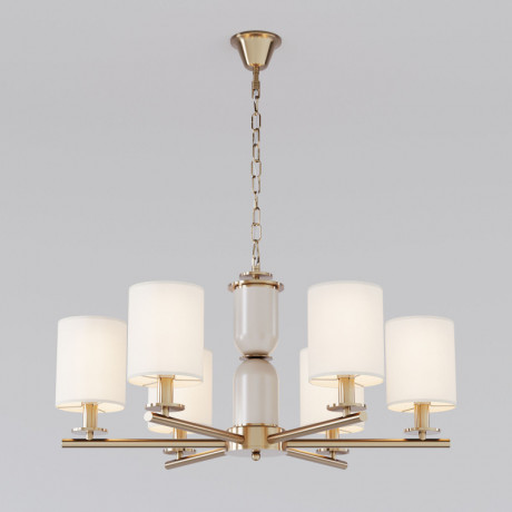 Подвесная люстра Eurosvet 60146/6 латунь