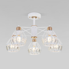 Люстра на штанге Eurosvet 70075/5 белый