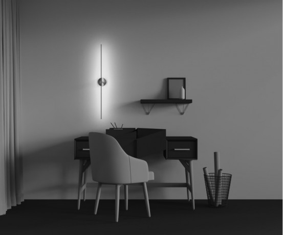 Бра Maytoni Technical C084WL-L12BS2.7K