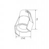Встраиваемый светильник DesignLed DL-A004-3-WH-NW
