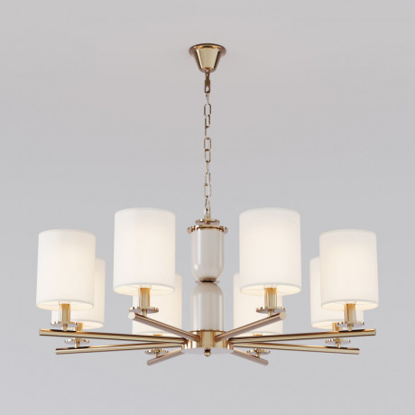 Подвесная люстра Eurosvet 60146/8 латунь