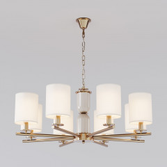 Подвесная люстра Eurosvet 60146/8 латунь